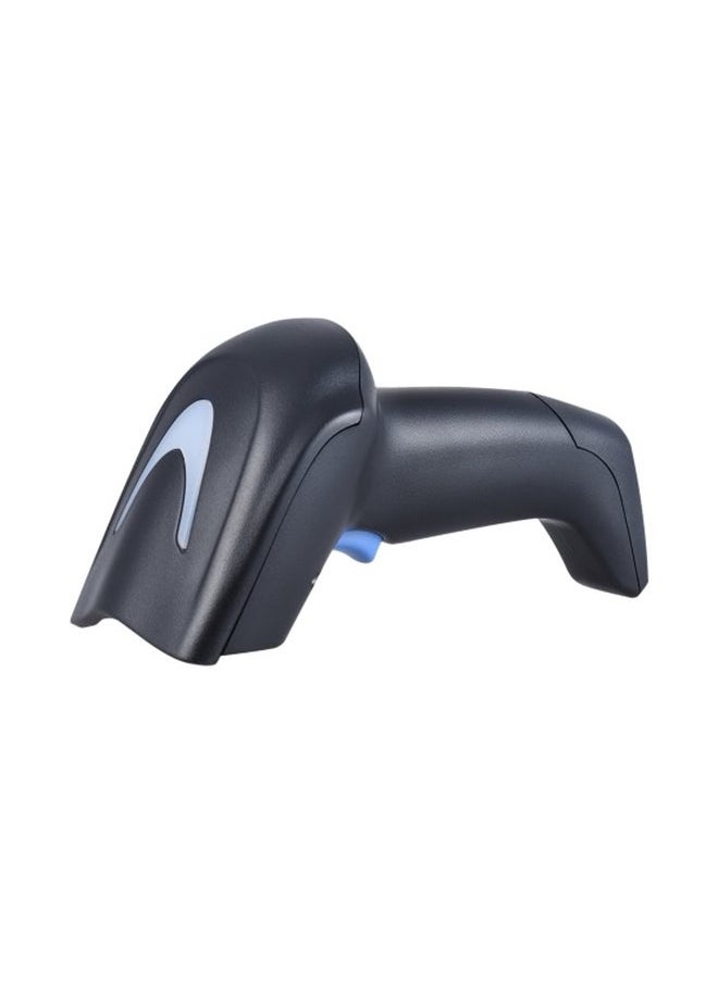 NIBEMINENT Wireless 1D 2D QR Barcode Scanner With USB Receiver Black/Blue  - Image 1