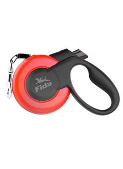 fida Retractable Dog Leash Heavy Duty Mars Series Red XS ( 3M/10ft) 