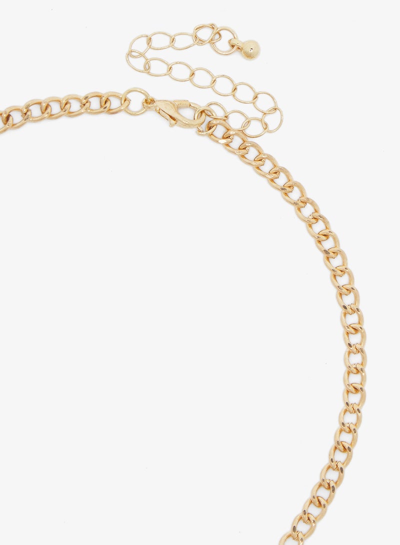 عقد متعدد الطبقات بسلاسل وتعليقات