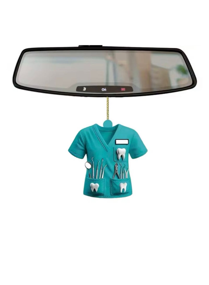 Generic Medical Uniform Car Mirror Hanger  - Image 1