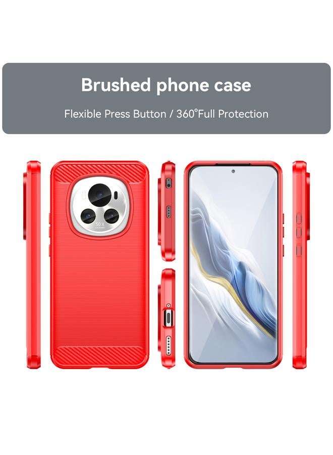 اس-توب جراب لهاتف Honor Magic 6 مصنوع من ألياف الكربون المصقولة ومصنوع من مادة TPU - Image 2