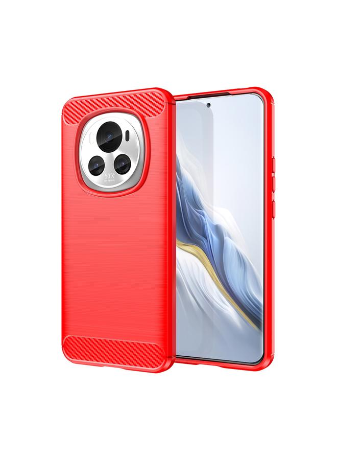 اس-توب جراب لهاتف Honor Magic 6 مصنوع من ألياف الكربون المصقولة ومصنوع من مادة TPU - Image 1