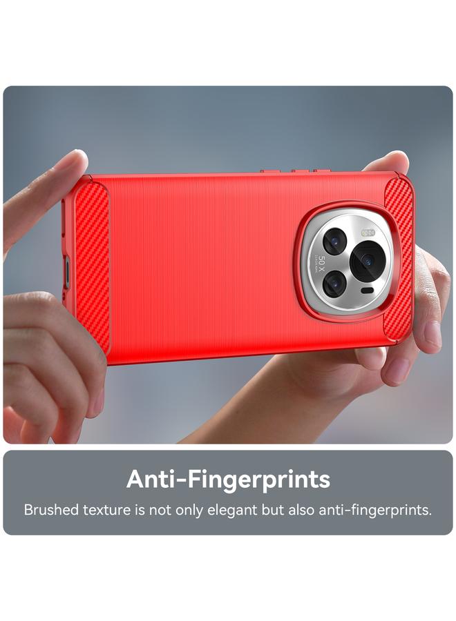 اس-توب جراب لهاتف Honor Magic 6 مصنوع من ألياف الكربون المصقولة ومصنوع من مادة TPU - Image 5