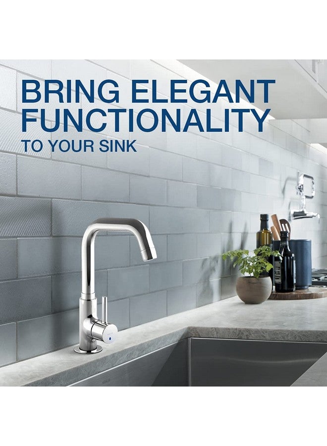 KOHLER cuff Deck-mount single-handle cold-only premium kitchen faucet, with swivel spout for easy reach - Image 2
