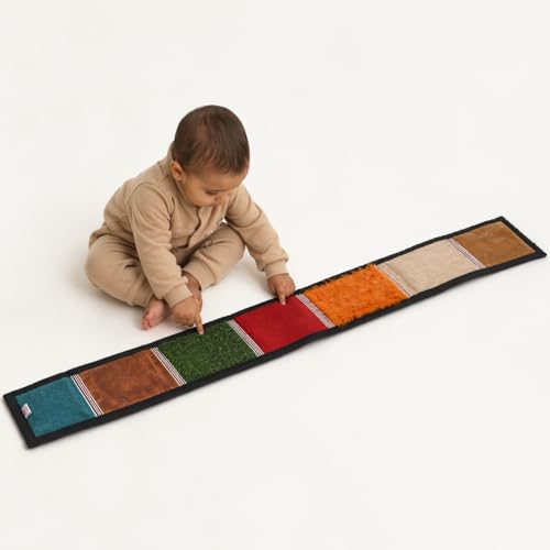 Brainytots Sensory Texture Mat | 7 Different Textures | for Kids and Infants | Sensory Stimulation Activity | Sensory Development Toy | Montessori Toy - Image 1