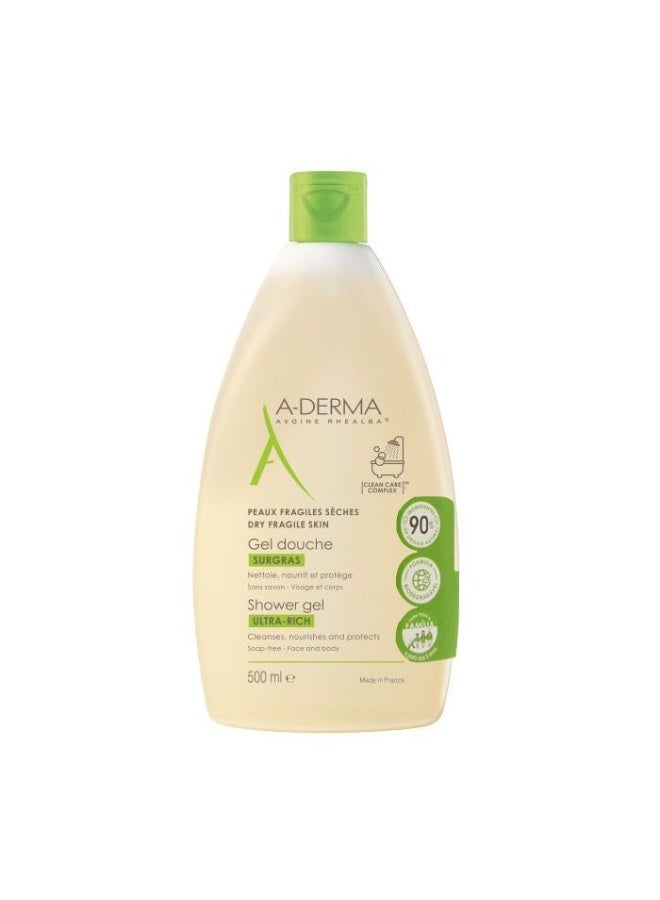 إيه-ديرما جل الاستحمام A-Derma Ultra Rich 500 مل - Image 1