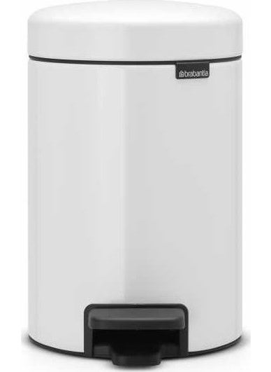 brabantia Trash Can 3 lt Newicon White  - Image 1