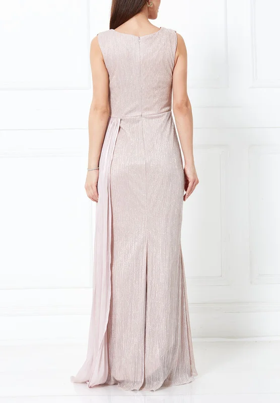 Amri Draped Column Dress
