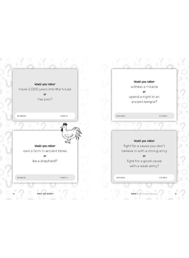 Would You Rather? Hanukkah Edition: Light Up the Season with a Hilarious Holiday Game for Kids - Image 4