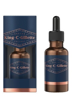King C. Gillette King C. Gillette Men’s Beard Oil 30ml  - Image 1