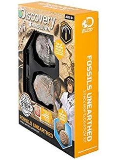 Discovery Kids Stem Fossils Unearthed 2 Pack Mini Excavation Kit One Size  - Image 2