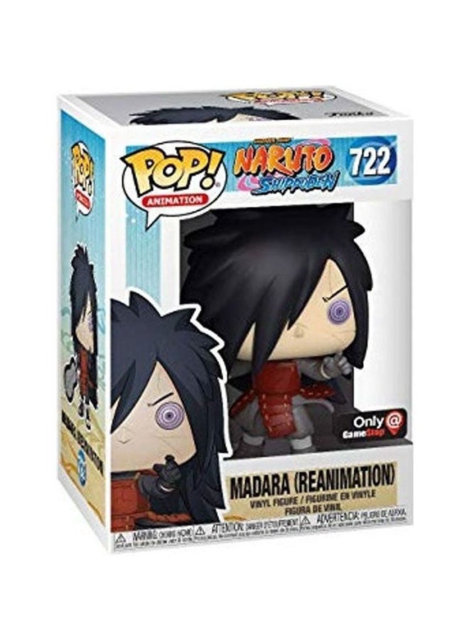 NIBEMINENT Pop Animation Naruto Shippuden Madara Vinyl Kid Action Figure, 10+ Years 7x5x4cm - Image 1