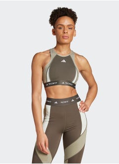 Adidas Techfit Colorblock Bra  - Image 1