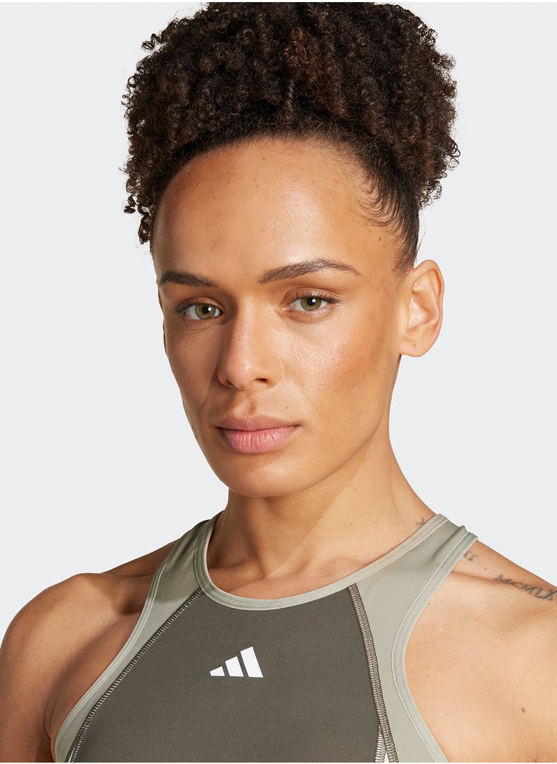 Adidas Techfit Colorblock Bra  - Image 3