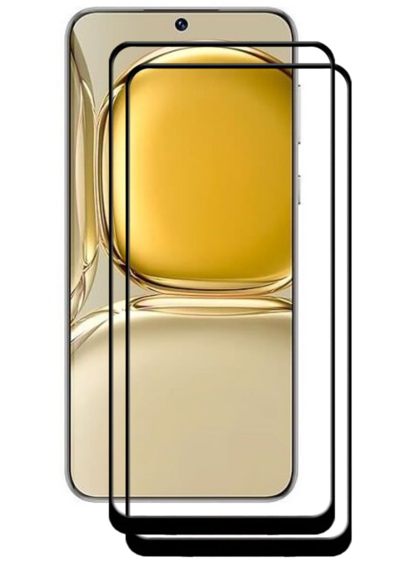 ACLIX 2 Pieces Antistatic ESD Dustproof Premium Quality High Definition Tempered Glass Screen Protector Designed For Huawei P50 - Image 1