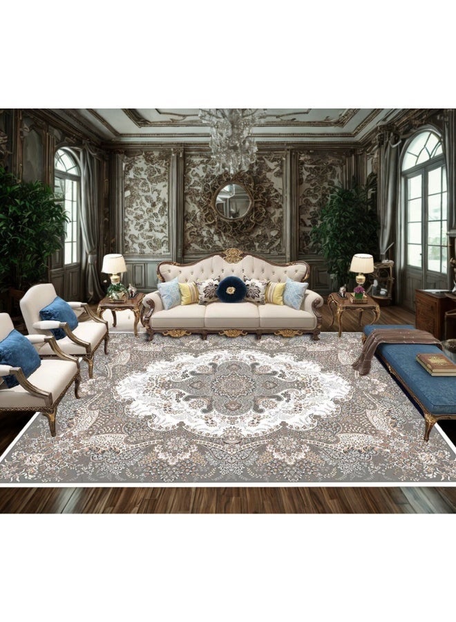 SMART HOME Ceramic carpets, excellent velvet rug, padded and soft to the touch, with beautiful 3D patterns made of high-quality materials, nano seating mattress, size 2X3 meters - Image 5