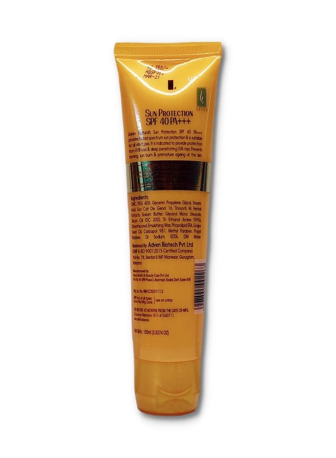 ADVEN Sun protection cream and D acne facewash 100gm Pack Of 2 BY HOMEOLAVô - Image 4
