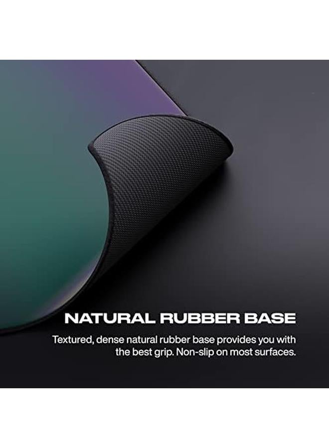 erorex Jet Xd Pro Gaming Mouse Pad For Esports Speed Waterproof Surface Stitched Edges And Anti Slip Rubber Base Size Xd Holographic Laminate 37.41" X 19.69" X 0.12" - Image 3