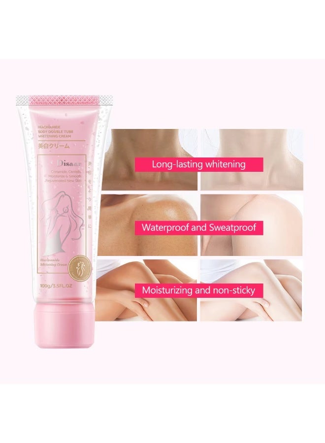 ديسار كريم لوشن لتفتيح بشرة الجسم بالنياسيناميد سيراميد سنتيلا لتفتيح الجسم وتلطيفه 100 جرام