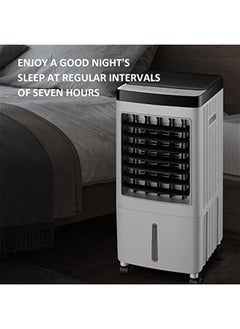 Beauenty Evaporative Air Cooler,  Cooling Fan with 3 Modes & 3 Speeds, Windowless Air Conditioner with 12-H Timer Remote Control  - Image 3