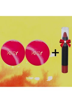 Kelly 2 Pieces Kelly Beauty Pearl Cream 15g And 1 Piece Lipstick  - Image 1