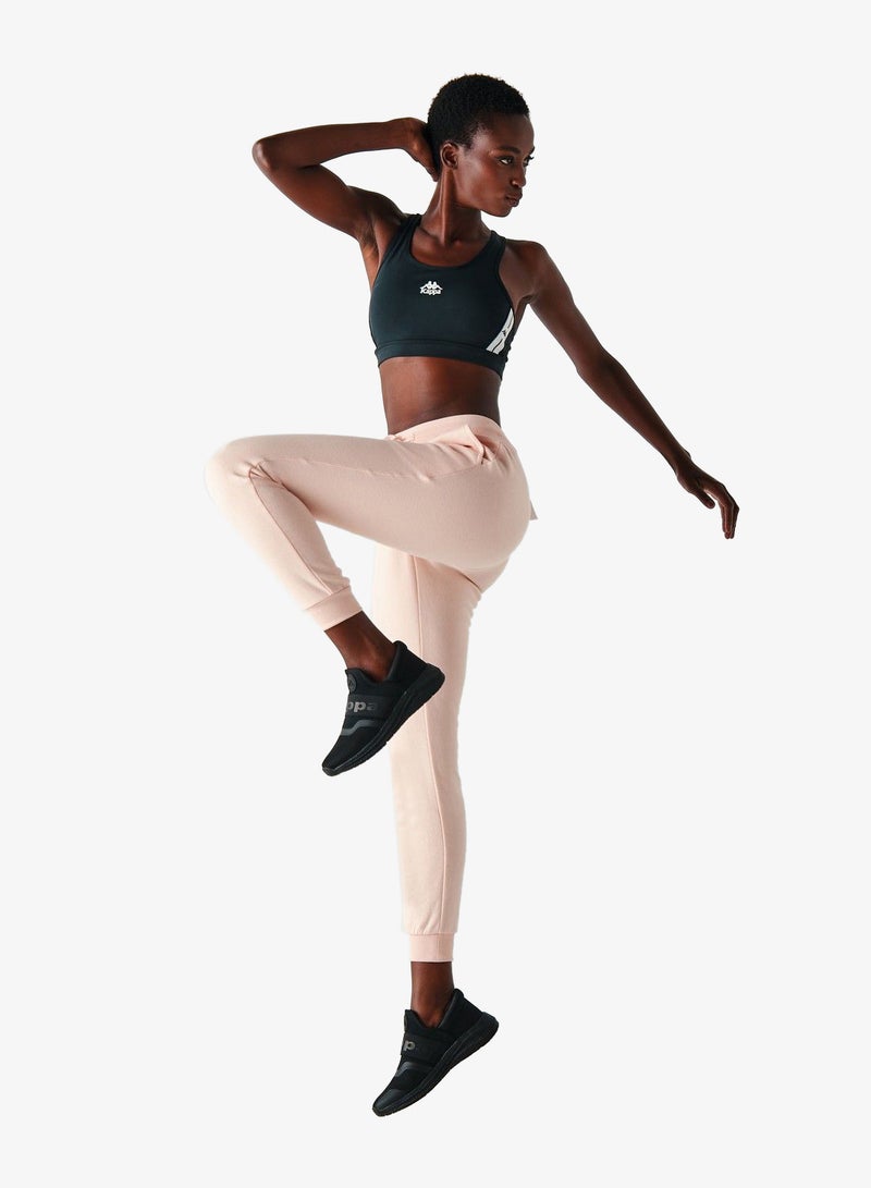 Kappa Women's Textured Slip-On Sports Shoes Black - Image 5