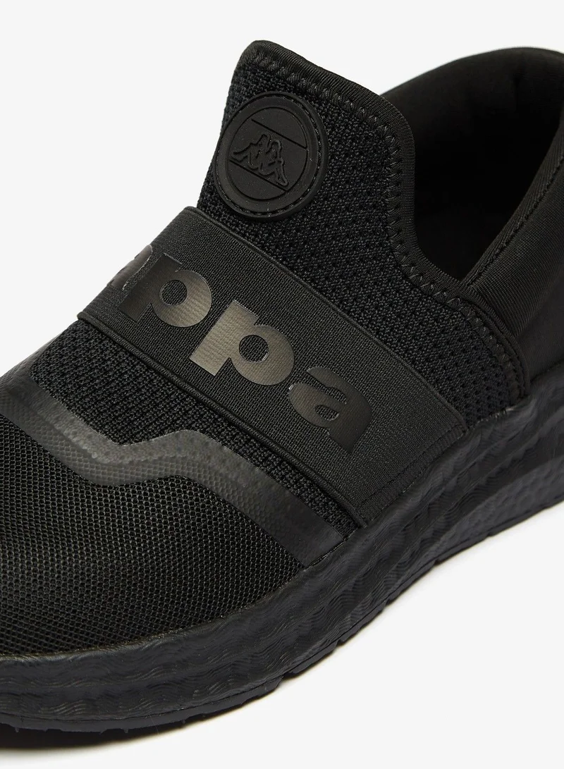 Kappa Women's Textured Slip-On Sports Shoes Black