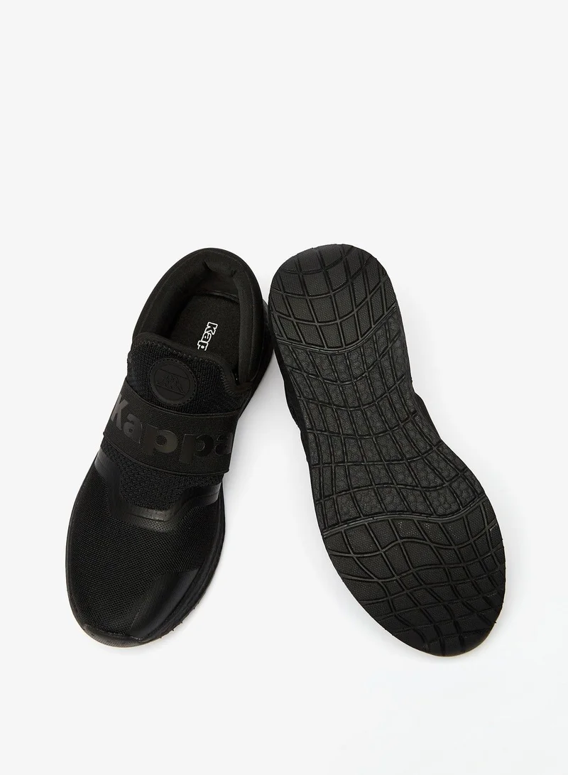 Kappa Women's Textured Slip-On Sports Shoes Black