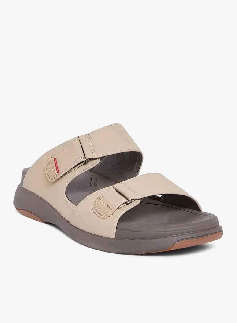 Geoomnii Comfort Arabic Sandals for Men – Classic Slip-On Open Toe Sandals with Cushioned Footbed for Daily Wear