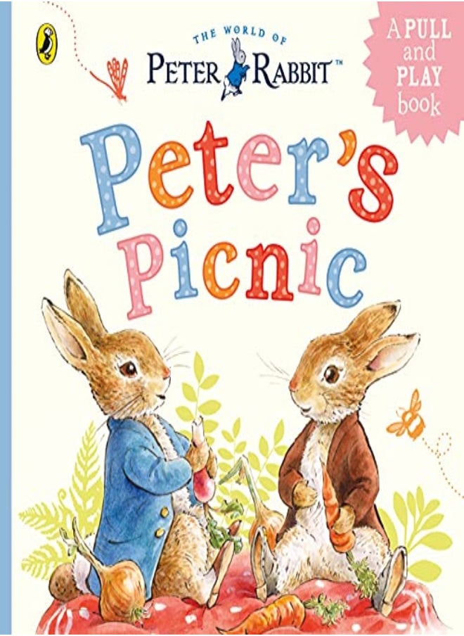 null - Peter Rabbit Peters Picnic A Pulltab And Play Book by Potter, Beatrix Paperback - Image 1