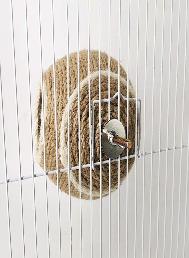 Yamibobo Birdhouse, Parakeet Bird Nest for Cage Coconut Shell Rope Weave Bird Breeding Nest for Budgie Parakeet Conure Canary Lovebird - Image 5