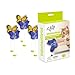 ALL FOR PAWS Interactive Cat Butterfly Flutter Replacements for Kitty Enrichment Spinner Toys ReFill 6 Pack - Image 3