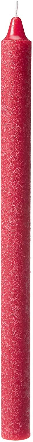 Root Candles Unscented Dinner Candles Premium Beeswax Blend Boxed Candle Set, 12-Inch, Red, 12-Count - Image 4