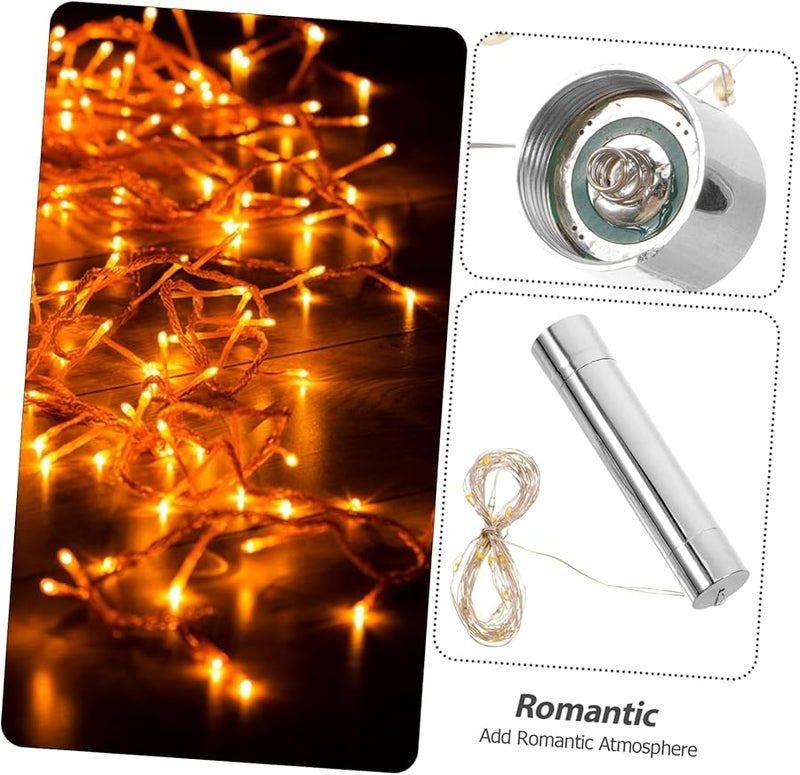 Battery Operated LED Bottle Stopper String Light With Warm Copper Wire Bulbs For Home Party Decor - Image 4