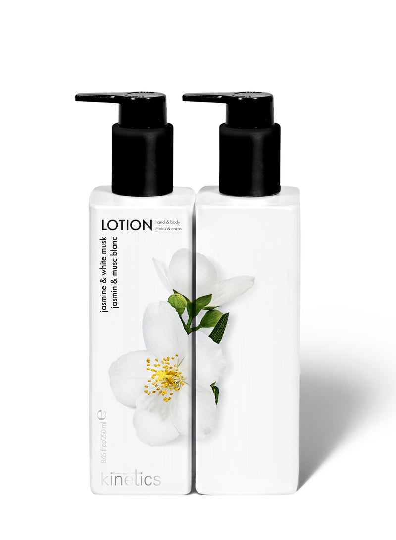 KINETICS لوشن لليدين والجسم 250 مل | الياسمين والمسك الأبيض