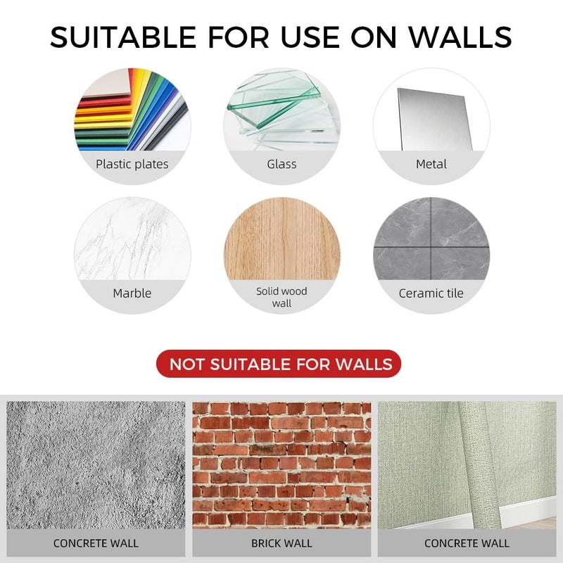 ZIBUYU® Tissue Paper Holder, Toilet Paper Holder, 5.98 Inches Toilet Paper Holder for Bathroom for Kitchen Utility Self Adhesive Rack, Tissue Roll Holder for Kitchen for Bathroom, Kitchen - Image 5