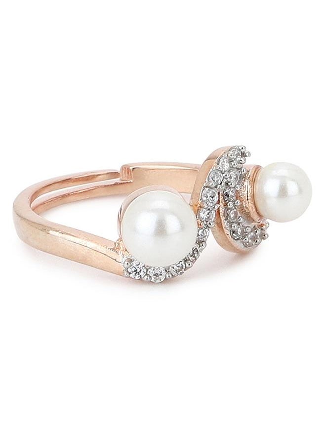 VOYLLA - Voylla Rose Gold Brass Rings - Image 1