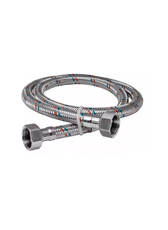 DANUBE HOME Danube Home Milano S.S Braided Flexible Hose  90 Cm | Metal Body Flexible Hose For Toilet Bathroom Washroom  - Image 2