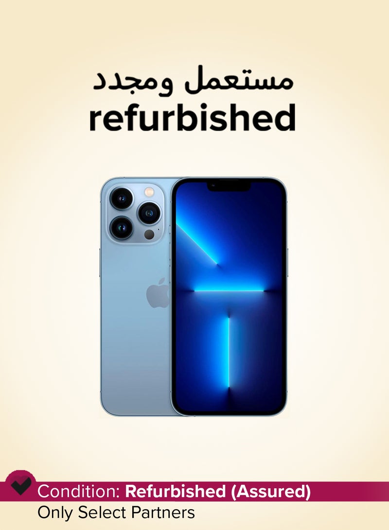 Apple Refurbished - iPhone 13 Pro Max 256GB Sierra Blue 5G With Facetime - International Version - Image 1