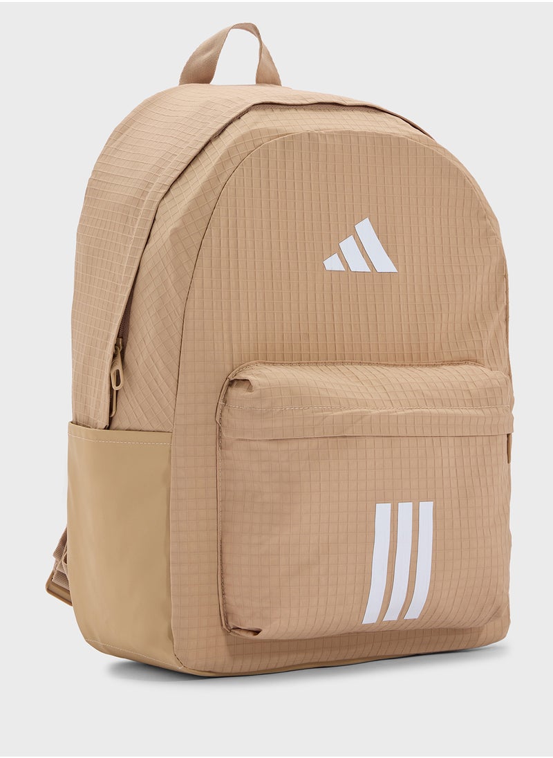 Adidas Essential 3 Stripe Backpack Back To School  - Image 3