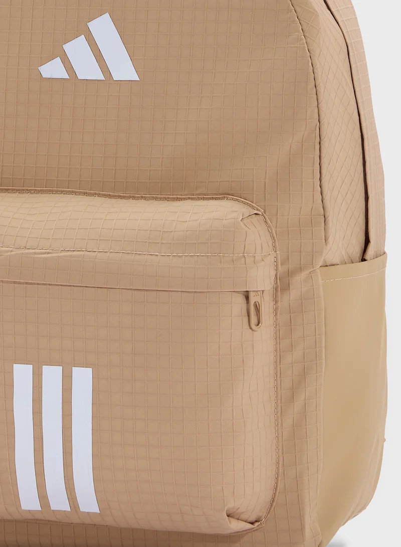 adidas حقيبة ظهر أساسية بثلاث خطوط للمدرسة