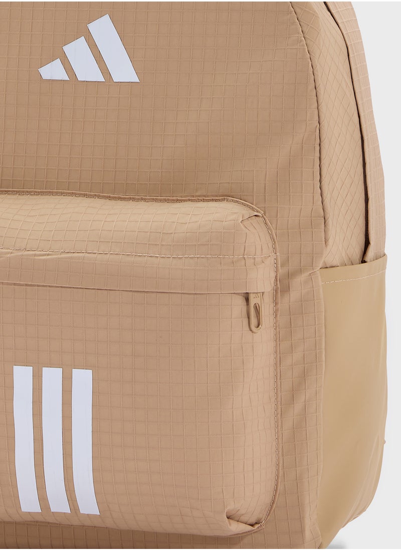 Adidas Essential 3 Stripe Backpack Back To School  - Image 4