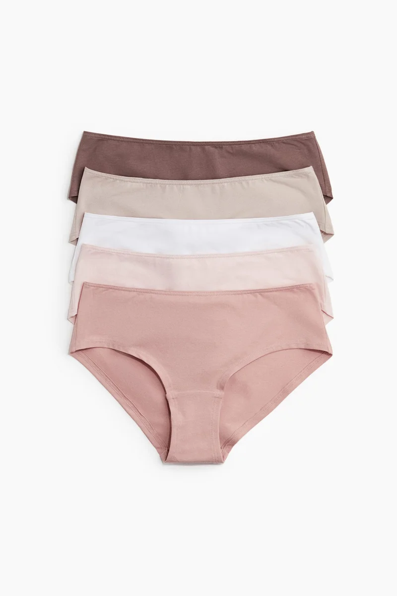 H&M 5-pack cotton hipster briefs