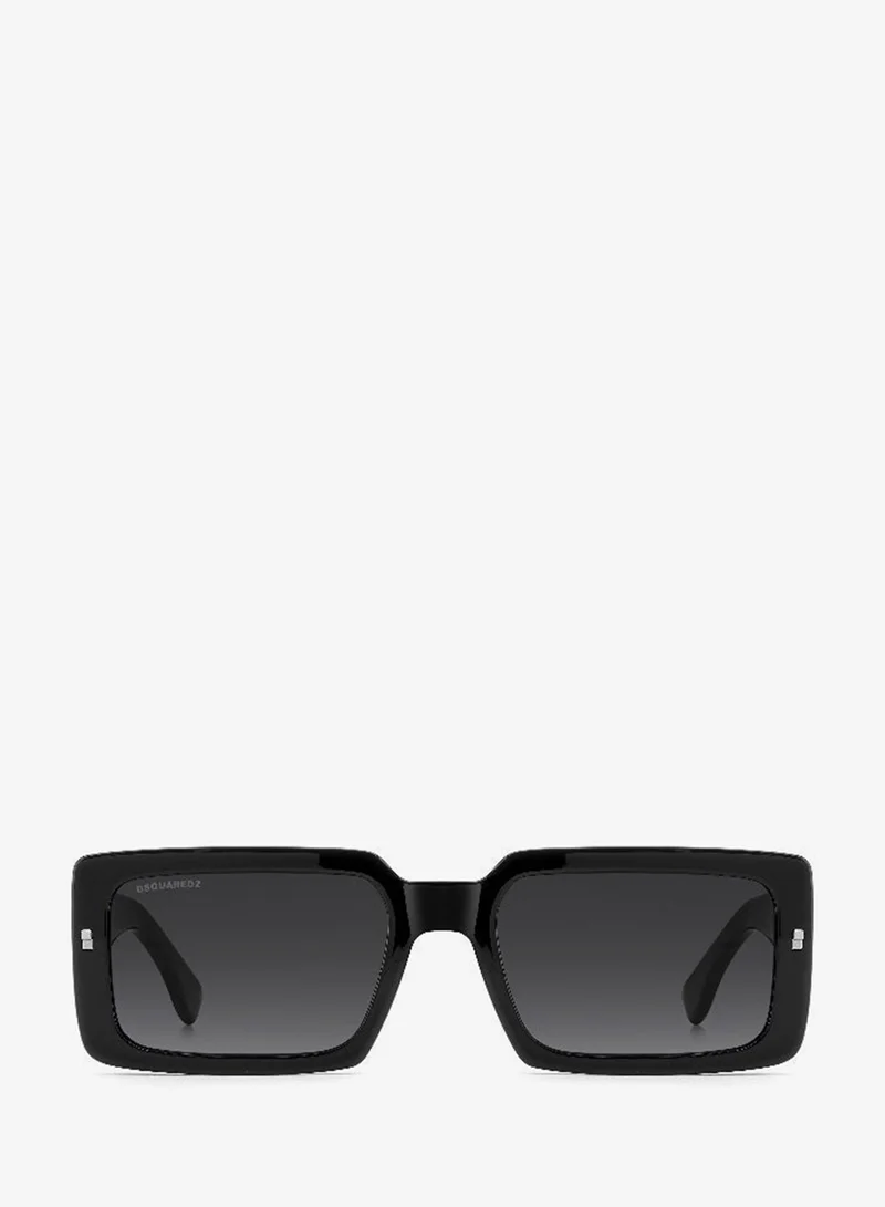 Dsquared2  DSQUARED2 ICON 0029/S Sunglasses Black Rectangular  | Best Price UAE