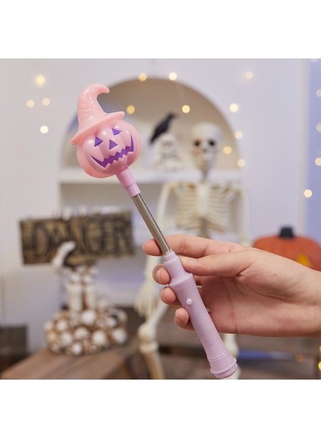 نيبمينينت فانوس اليقطين LED المحمول لعيد الهالوين - ديكور أجواء أساسي للحفلات