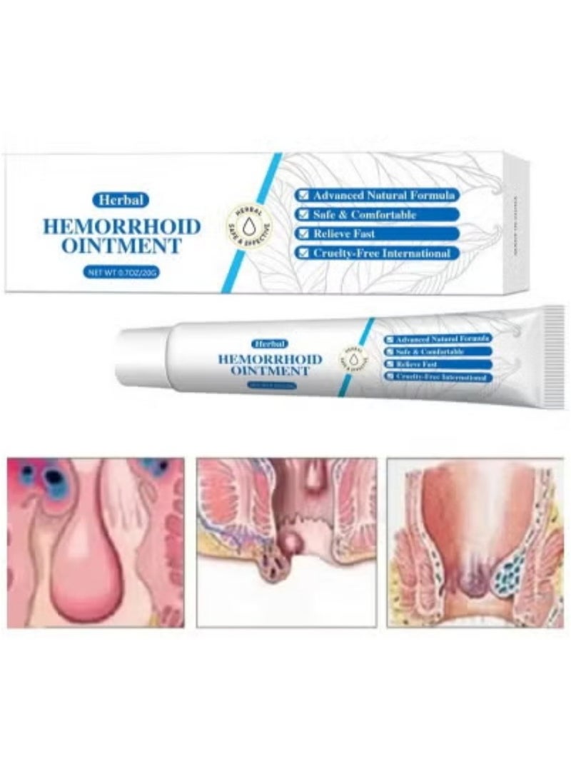 HEALMUSZ All-Natural Hemorrhoid Treatment Cream – Fast Relief and Healing Formula, 0.7 oz / 20g Tube - Image 1
