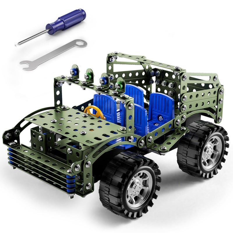 WATUDOU Building Toys Model Truck Set  STEM Building Projects Model Car Kit Toys for Kids Boys Ages 812 1216 Assembly Science Model Car Kits Toys Gifts for Kids Girls Boys 8 9 10 11 12 Years Old and adult - Image 3