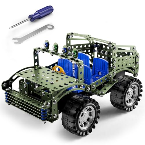 WATUDOU Building Toys Model Truck Set  STEM Building Projects Model Car Kit Toys for Kids Boys Ages 812 1216 Assembly Science Model Car Kits Toys Gifts for Kids Girls Boys 8 9 10 11 12 Years Old and adult - Image 1