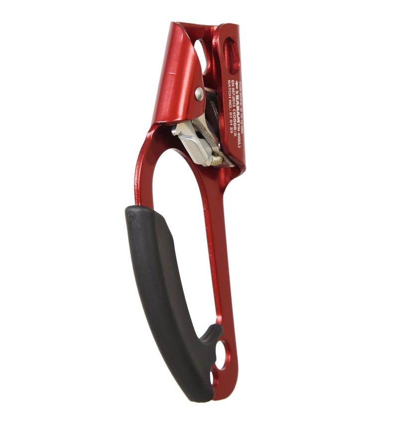Karam Heavy-Duty Rope Clamp for Climbing, Camping & Outdoor Activities | Anti-Slip & Quick-Lock Design | Compatible with 10-12mm Ropes for Left Hand Use | CE Certified | PN402(L) - Image 2
