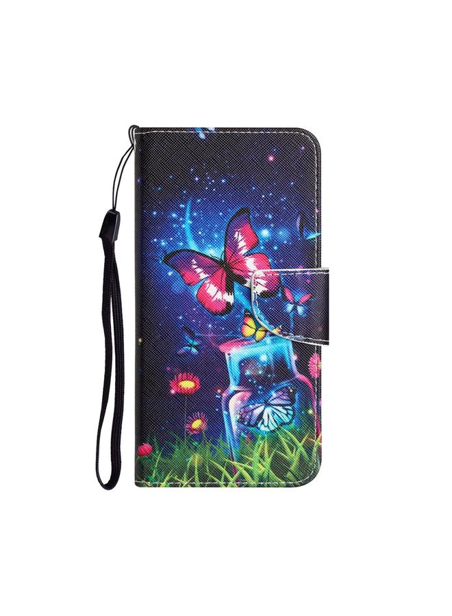 S-TOP Case For Samsung Galaxy A32 5G Colored Drawing Leather Phone Case - Image 2